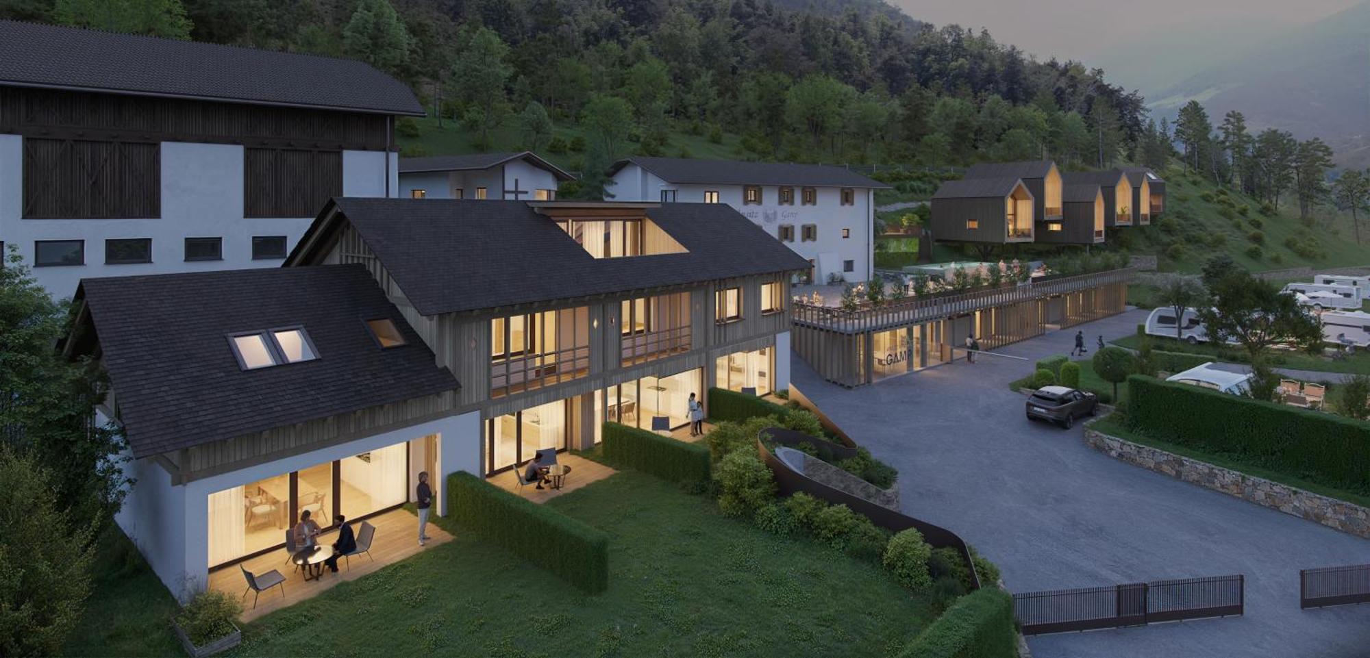 Hotel Ansitz Gamp Chiusa Eksteriør bilde